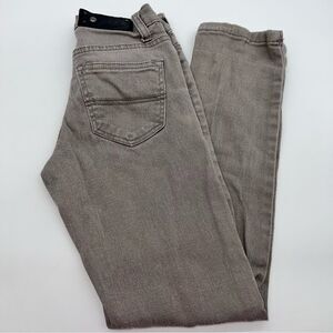 T.N.M. The Next Movement Women's Gray Skinny Leg Mid-Rise Denim Jeans Size 24